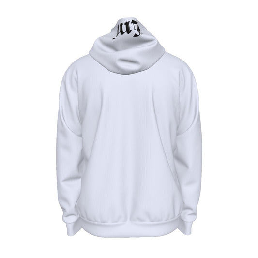 All-Over Print Unisex Zipper Hoodie With Black Lining