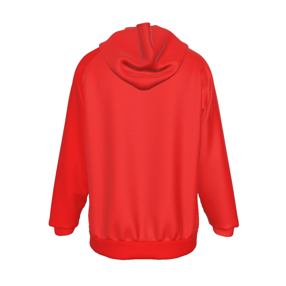 Red Heavy Fleece Hoodie