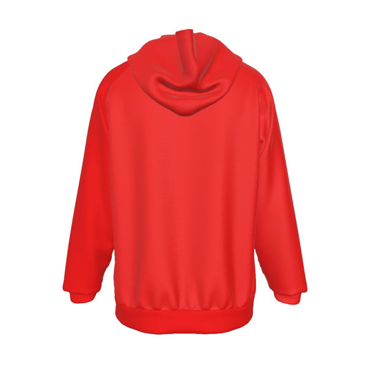 Red Heavy Fleece Hoodie