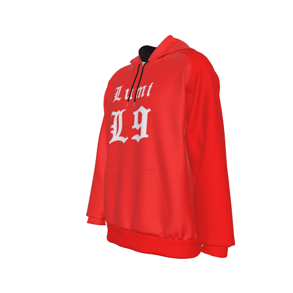 Red Heavy Fleece Hoodie