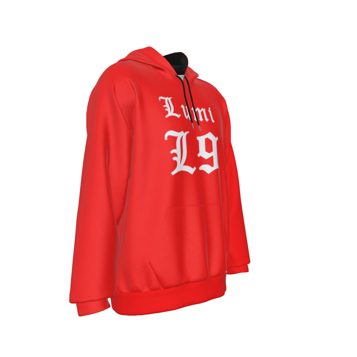 Red Heavy Fleece Hoodie