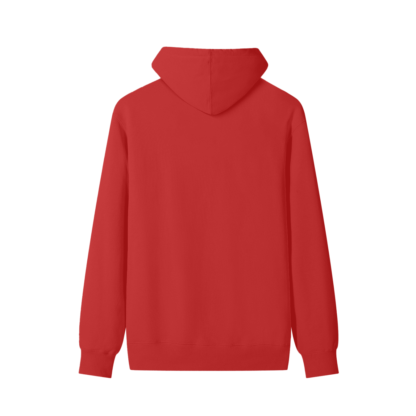 Red Lumi Cotton Hoodie