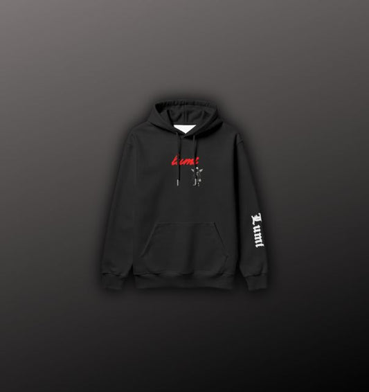 Black Pullover Hoodie