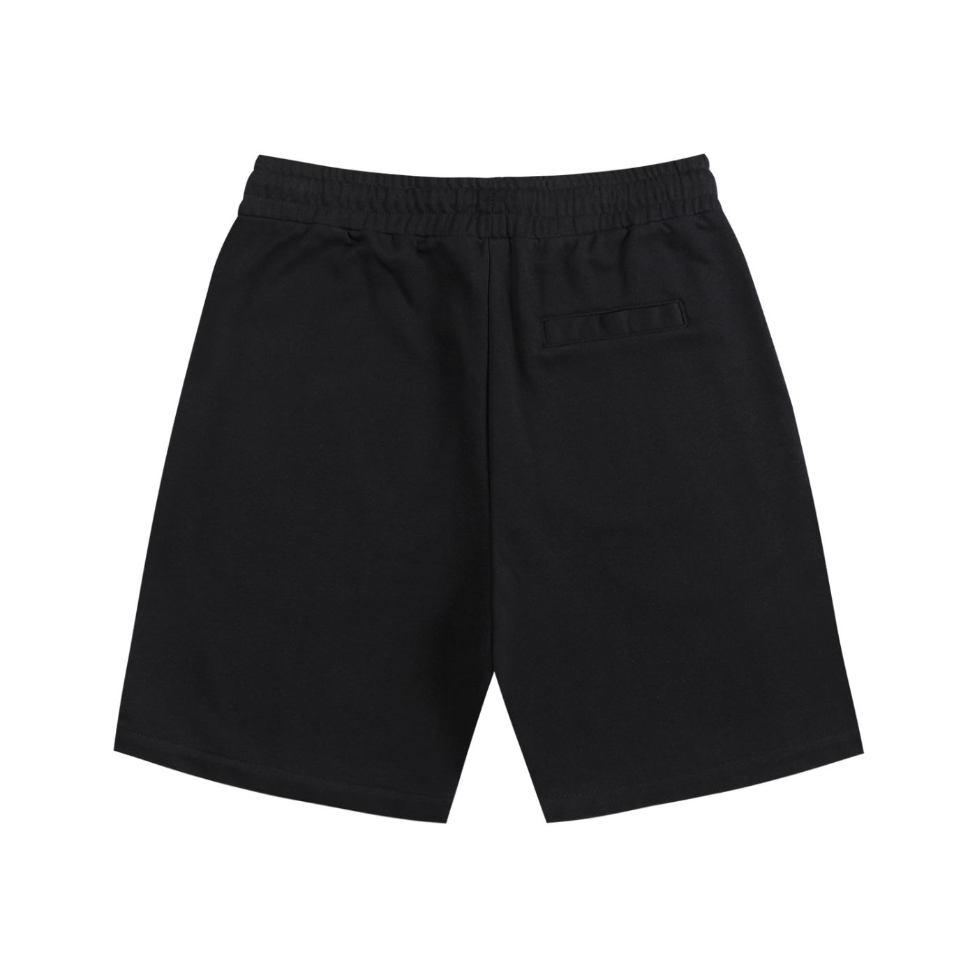 Black And White Cotton Shorts