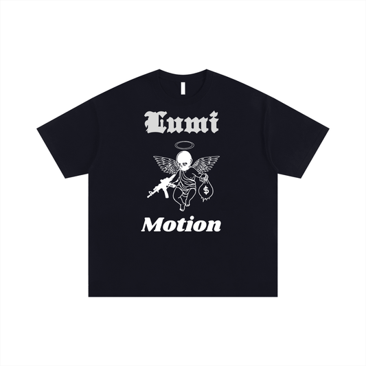 Black Lumi Cotton T-Shirt