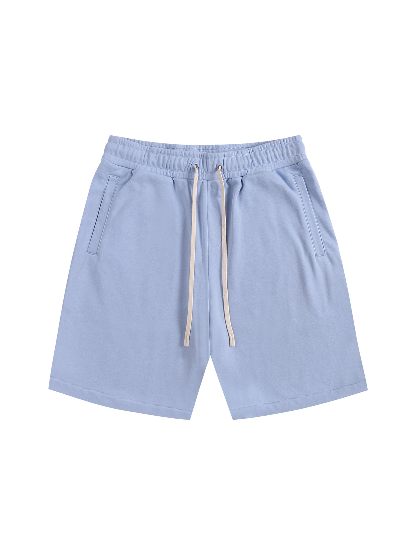 Sky Blue Lumi Cotton Shorts